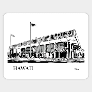 Hawaii State USA Sticker